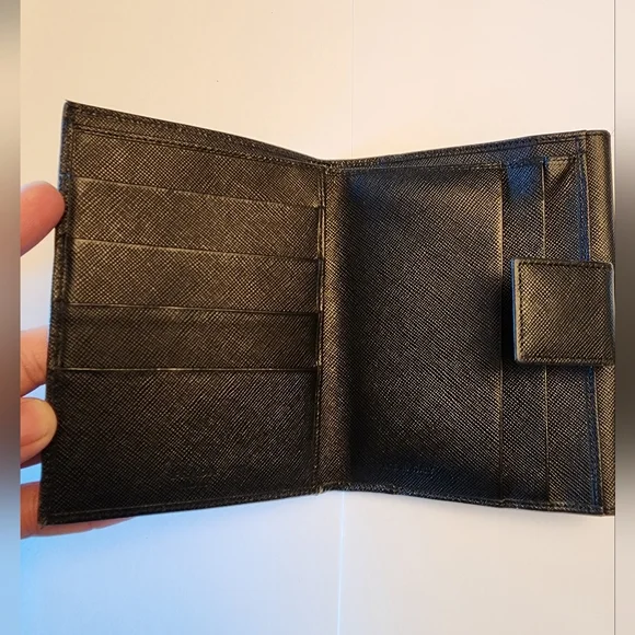 PRADA Tessuto Leather Wallet - Picture 6 of 15